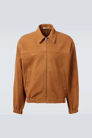 Auralee Blouson aus Veloursleder