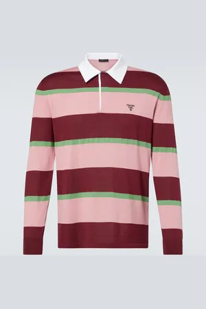 Prada Rugby Shirt aus Seide und Baumwolle