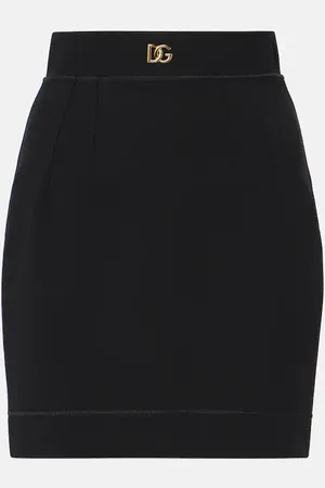 Dolce & Gabbana Minirock DG aus Jersey