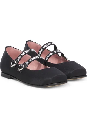 Moschino Ballerinas mit Leder