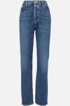 AGOLDE High-Rise Straight Jeans 90