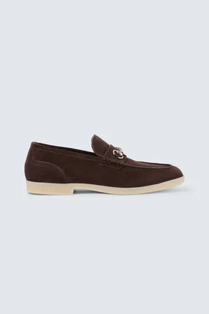 Gucci Loafers Horsebit aus Veloursleder