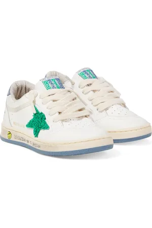 Golden Goose Bestickte Sneakers Ballstar aus Leder