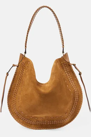 Isabel Marant Tote Oskan Large aus Veloursleder