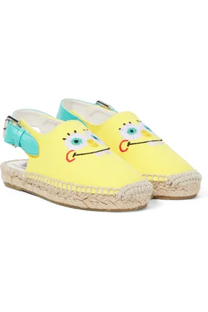 Stella McCartney Bestickte Espadrilles aus Canvas