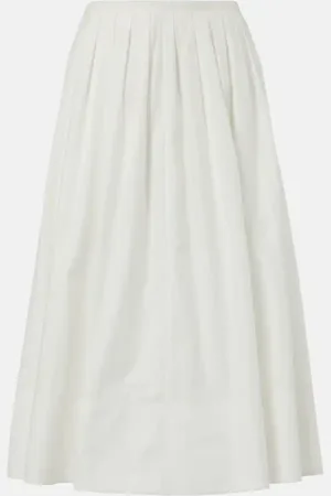 Proenza Schouler White Label Midirock Austin aus Baumwolle