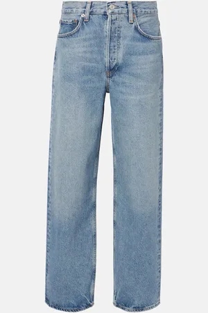 AGOLDE Mid-Rise Wide-Leg Jeans Henson