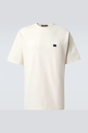 Dolce & Gabbana T-Shirt aus Baumwoll-Piqué