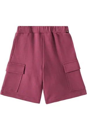 Il gufo Cargo-Shorts aus Baumwoll-Jersey