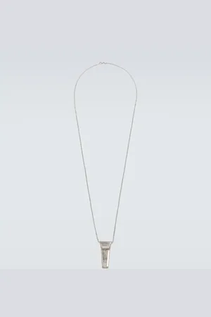 Rick Owens Halskette Crystal Trunk Charm