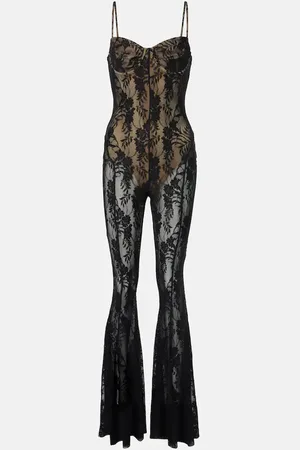 Norma Kamali Jumpsuit aus Spitze