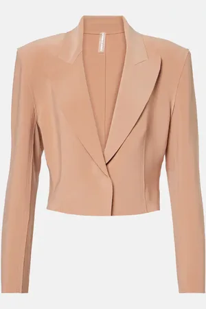 Norma Kamali Cropped-Blazer