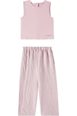 Il gufo Set aus Top und gerader Hose