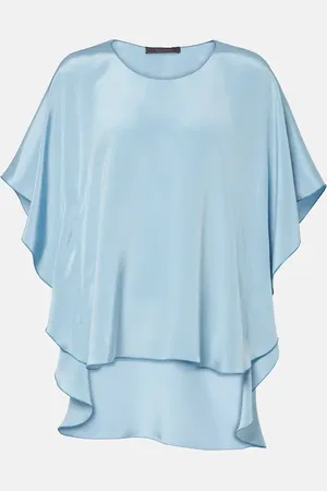 Max Mara Bluse Oronte aus Crêpe de Chine aus Seide