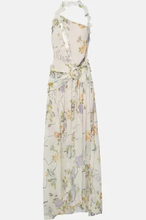 BLUMARINE Maxikleid aus Seide