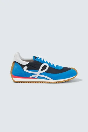 Loewe Sneakers Flow Runner 2.0 mit Veloursleder