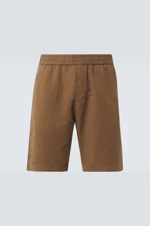 Sunspel Shorts aus Baumwolle und Leinen