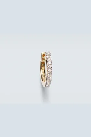 Mateo Einzelner Ohrring aus 14kt Gelbgold mit Diamanten