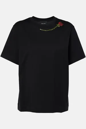 Simone Rocha T-Shirt aus Baumwoll-Jersey