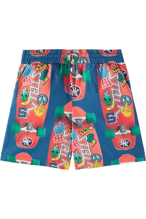 Stella McCartney Bedruckte Shorts aus Baumwolle