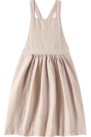 Il gufo Kleid aus Leinen