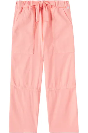 Il gufo Palazzo-Hose aus Baumwoll-Gabardine