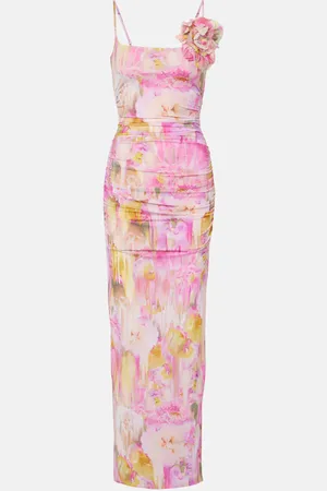BLUMARINE Bedrucktes Maxikleid aus Jersey