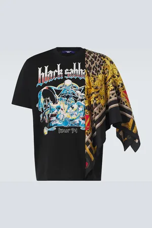 JUNYA WATANABE T-Shirt Black Sabbath aus Baumwoll-Jersey