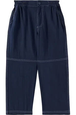 The New Society Gerade Hose Corinto aus Baumwolle