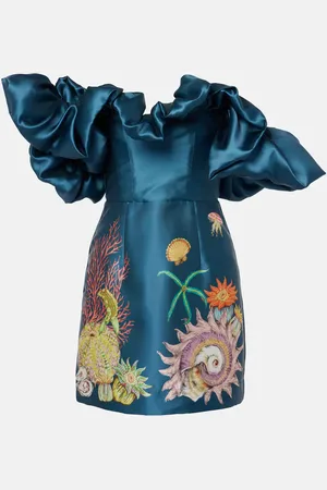 ALÉMAIS Alémais Bedrucktes Minikleid Dorian