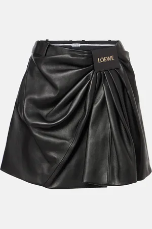 Loewe Minirock aus Leder