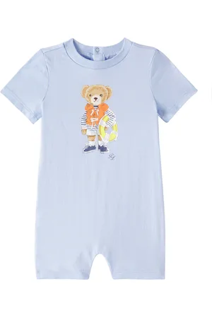 Ralph Lauren Baby Spieler Polo Bear aus Baumwoll-Jersey