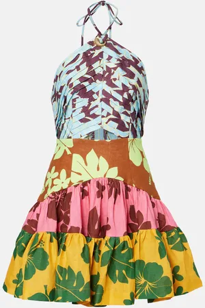 ALÉMAIS Alémais Bedrucktes Minikleid Poppy