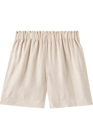 Il gufo Bermuda-Shorts aus Leinen
