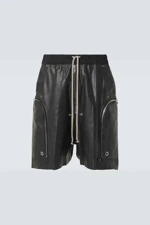 Rick Owens Shorts aus Leder