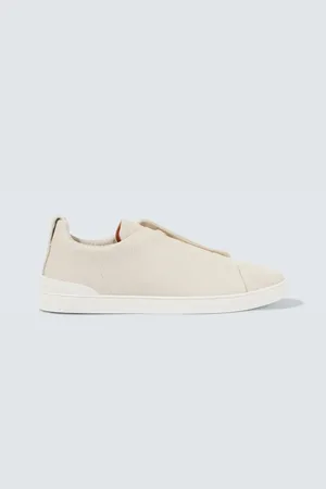 Ermenegildo Zegna Sneakers Triple Stitch aus Leder