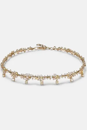Ananya Choker aus 18kt Gelbgold mit Diamanten