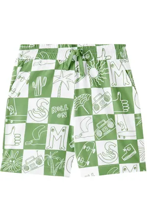 Stella McCartney Bedruckte Shorts aus Baumwolle