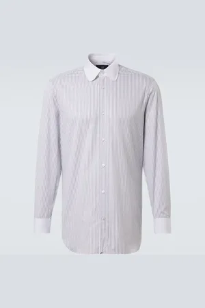 Dunhill Hemd aus Baumwoll-Twill