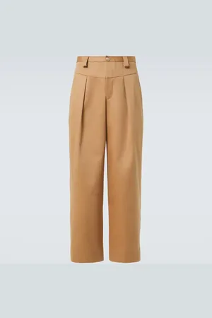 King & Tuckfield Weite Hose aus Baumwolle