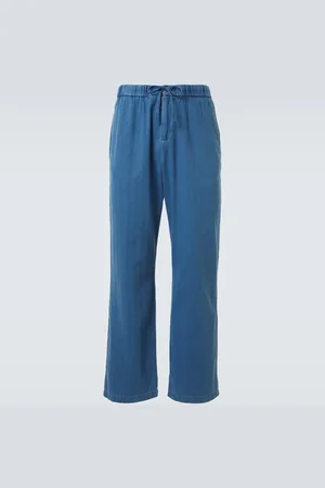 Frescobol Carioca Weite Hose Rocha aus Baumwoll-Twill