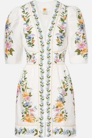 Farm Rio Minikleid Sweet Bloom aus Baumwolle