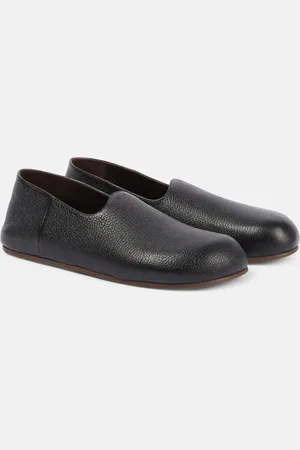 The Row Slip-Ons Hugh aus Leder