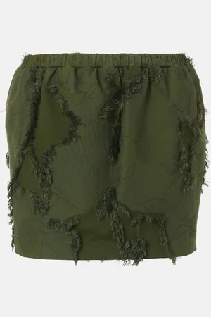 Gucci Minirock aus Jacquard mit Fil Coupé