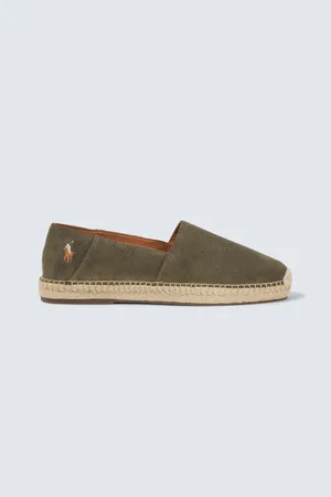 Ralph Lauren Espadrilles aus Veloursleder