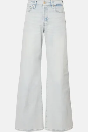 7 for all Mankind Wide-Leg Jeans Lotta