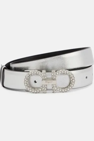 Salvatore Ferragamo Verzierter Gürtel Gancini aus Leder