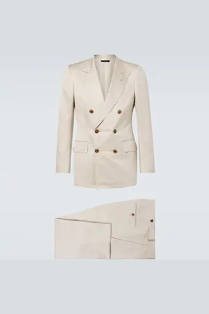 Tom Ford Anzug aus Seide und Leinen