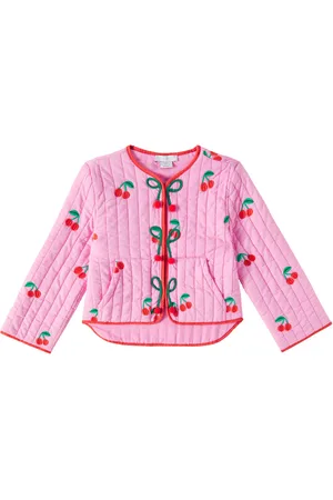 Stella McCartney Bestickte Steppjacke aus Baumwolle