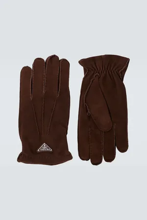 Prada Handschuhe aus Veloursleder